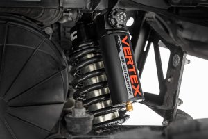 Polaris Ranger Crew XP 1000 NorthStar Edition Trail Boss Coilover Suspension Kit - Rear - Rough Country - Vertex Adjustable - Zinc Plate Finish - '21-'23